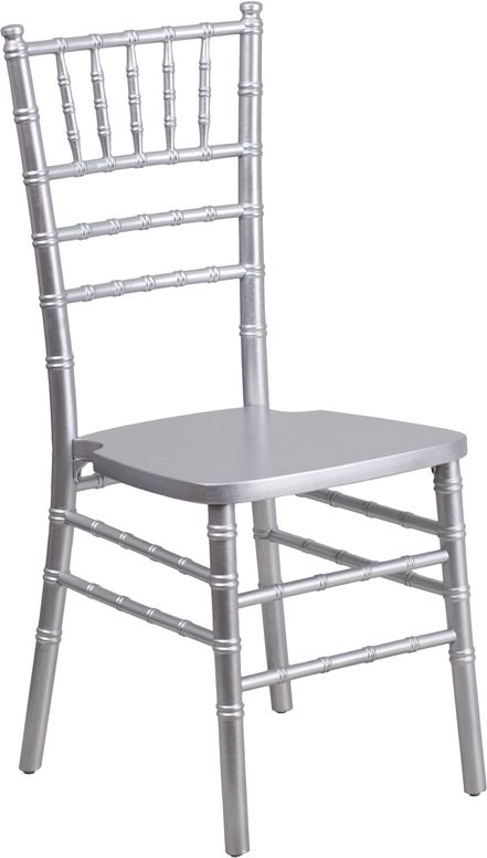 HUSKY Seating® 1100 LB Chiavari Chair-Silver