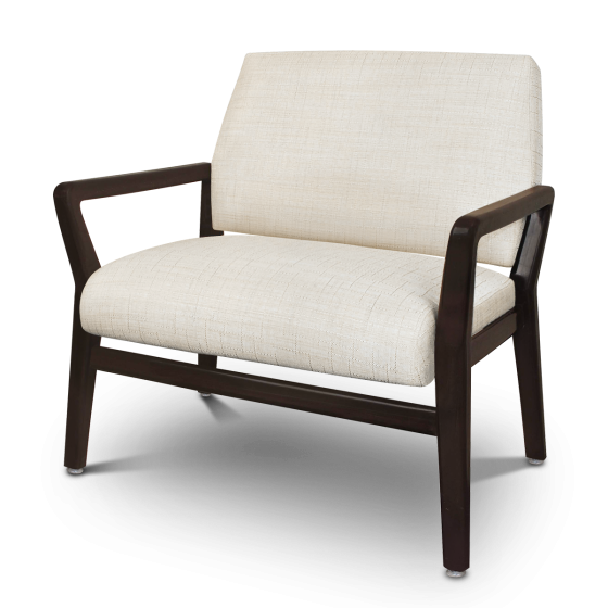Kwalu Carrara 36 1/2" Extra Wide 500 LB Big and Tall Dining Chair