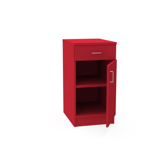 REplay® Modular Base Cabinet Unit with Single Drawer Over Right Hinged Single Door, Adjustable Shelf, and Adjustable Levelers - 18"W x 23"D x 35.5"H