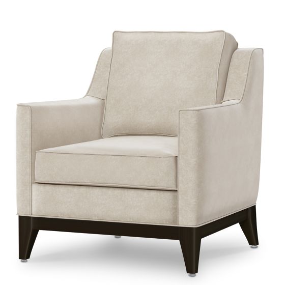 Kwalu Barletta Commercial Reception Area Lounge Chair with Piping