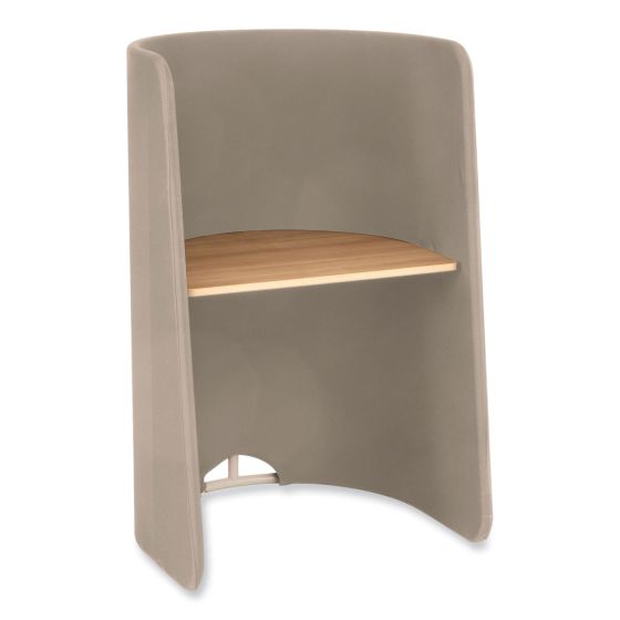 Safco Roam Touchdown Workstation, 33" x 30" x 51.5", Beech/Tan