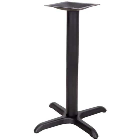 Pro-Tough 22" x 22" X-Cross Restaurant Table Base - Table Height