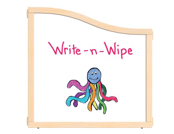 KYDZ Suite Cascade Panel - E  To A-height - 36" Wide - Write-n-Wipe