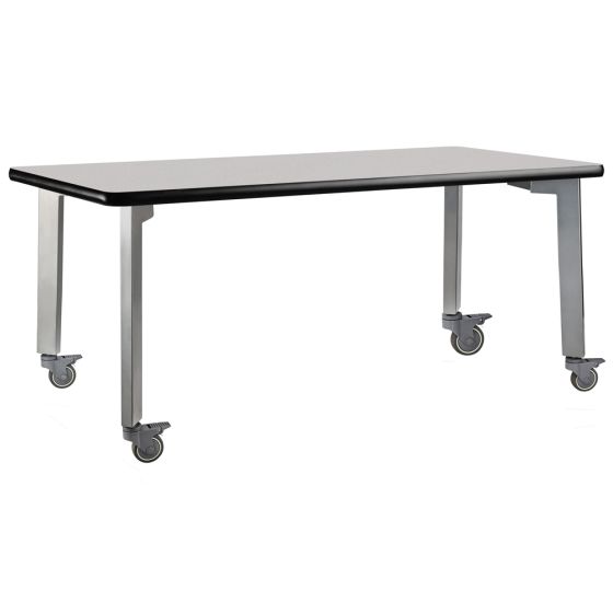 NPS®  Titan Table, 42" x 84", Custom Laminate Top, Particleboard Core, T-Mold Edge