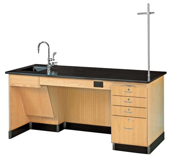 Diversified Spaces 6' ADA Instructor's Desk - Epoxy Top