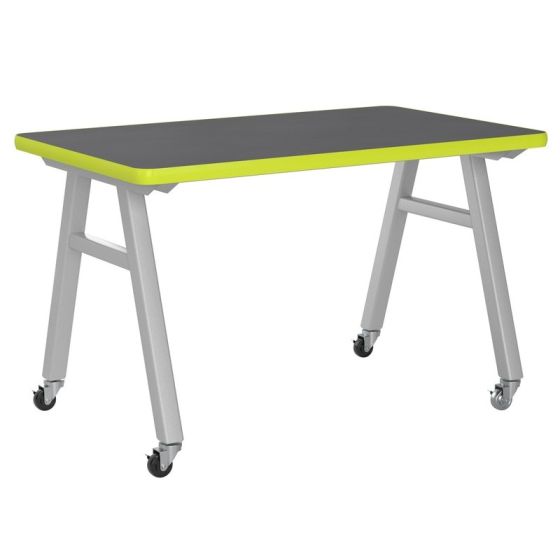 Diversified Spaces Avenuu A-Frame Table, HPL Top, 72" W x 36" D