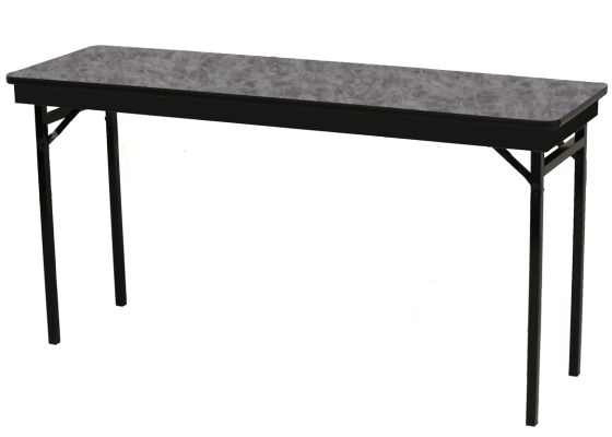 HUSKY Seating® Extreme Duty 1000 LB Four Leg Folding Table with Plywood Core-18" W x 72" L