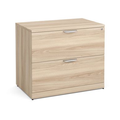OS Laminate Lateral Files 2 Drawer Lateral File - American Elm
