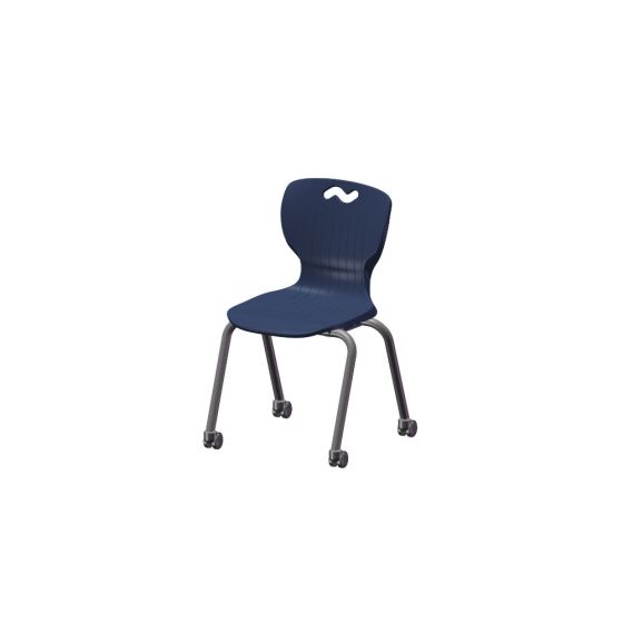 USACapitol Ntersect 18” Stackable Chair with Casters