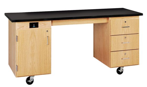 Diversified Spaces ADA Mobile Lab Unit - Solid Top