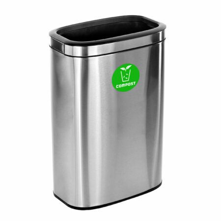Alpine Industries 10.5 Gallon Compost Can