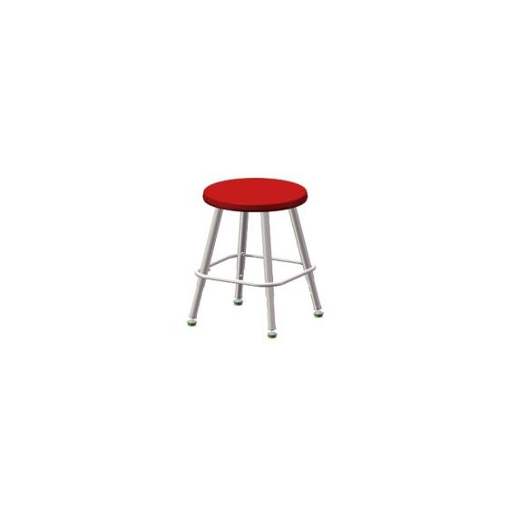 USACapitol Legacy 12" Hard Plastic Stool, Adjustable 12"-16"