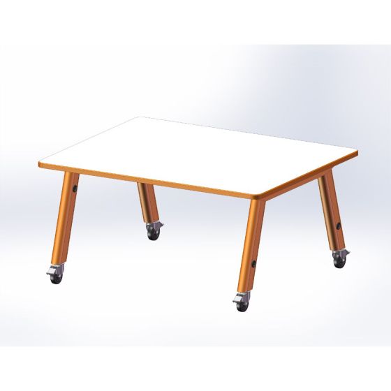 USACapitol Makerspace Table, 29” Tall, 42” X 54” Top