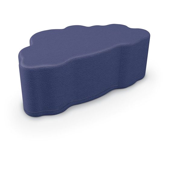 MooreCo Constellation All Foam Ottoman, Cool Cloud