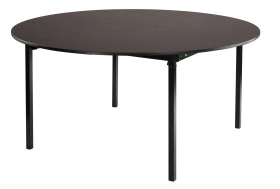 NPS® 48" Round Max Seating Folding Table, Particleboard Core/T-Mold, Custom Laminate