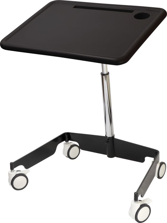 Kore Design® Kids Sit-Stand Mobile Student Desk, Adjustable 31"-38", Black