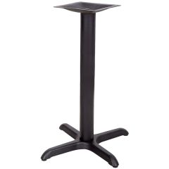 Pro-Tough 22" x 22" X-Cross Restaurant Table Base - Table Height