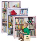 Rainbow Accents Short Bookcase - Black