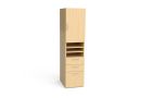 Indiana Furniture Canvas Right Wardrobe/Storage Unit with Two Box Drawers and One File Drawer - 18" X 72"