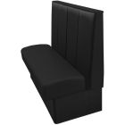Waldorf Restaurant Booth with Vertical Channel Back - Single - 44" W