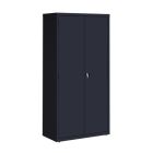 OS Steel Storage Cabinet - 72''H, Black