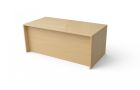 Indiana Furniture Canvas Left Pedestal Desk - 30" X 72"