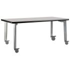 NPS®  Titan Table, 24" x 72", Custom Laminate Top, Particleboard Core, T-Mold Edge