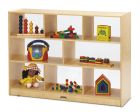 Jonti-Craft Super-Sized Single Mobile Storage Unit - 18" Deep - See-Thru Back