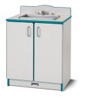 Rainbow Accents Culinary Creations Kitchen Sink - Teal