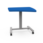 Elevate Arcadia XL 26"D x 28.5"L Height Adjustable Mobile Sit-Stand Student Desk with Beveled Lotz Armor Edge, Junior, 24"- 34" H