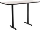USA Custom Series Commercial Restaurant Table - Bar Height - 30" W x 42" L
