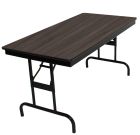 HUSKY Seating® Heavy Duty 750 LB Adjustable Height Commercial Folding Table - Rectangle-24" W x 96" L
