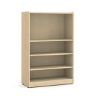 OS Laminate 4 Shelf Bookcase - Maple