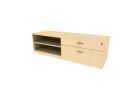 Indiana Furniture Canvas 21" Low Credenza, Left Open, Right Box/File - 20" X 72"